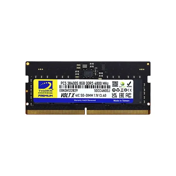 8 Gb Ddr5 4800Mhz Twınmos Cl40 1.1V (Tmd58gb4800s40) 