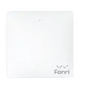 FONRİ WF3-EL3-0202-03 WIFI KABLOSUZ KENDİNDEN ENERJİLİ AKILLI DOKUNMATİK ÇİFTLİ DUVAR ANAHTARI