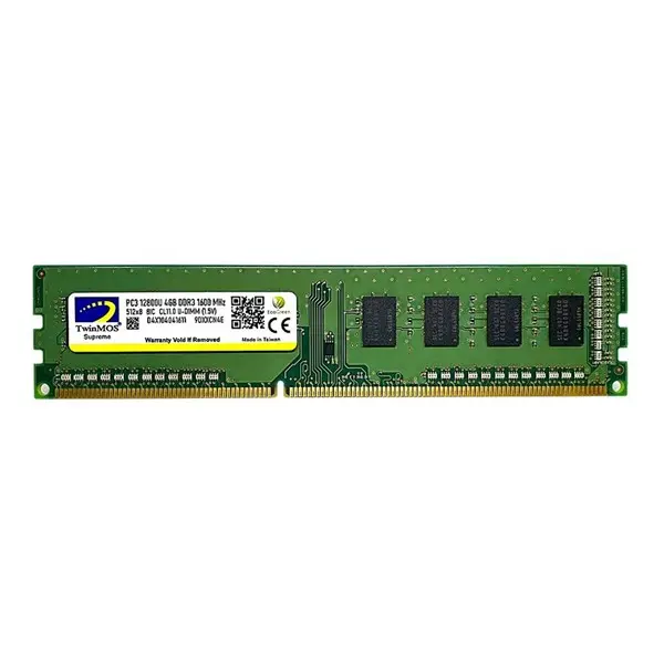 Twınmos 4Gb 1600Mhz Ddr3 1.5V Pc Ram Mdd34gb1600d