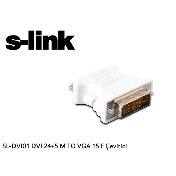 S-Lınk Sl-Dvı01 Dvı To Vga 24+5F Çevirici