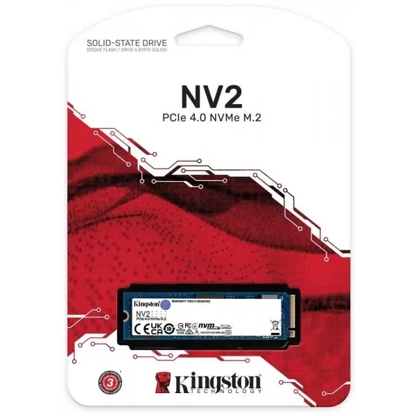 KINGSTON NV2 500 GB NVME GEN4 SSD 3500/2100 (SNV2S/500G)