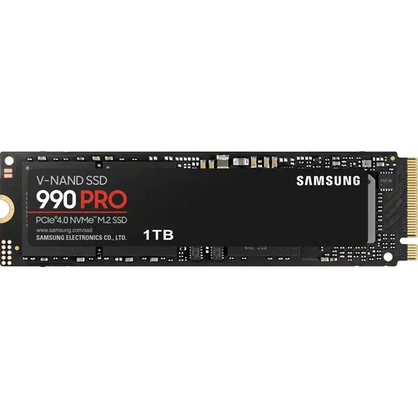 SAMSUNG 990 PRO 1 TB NVME GEN4 SSD 7450/6900 (MZ-V9P1T0BW)