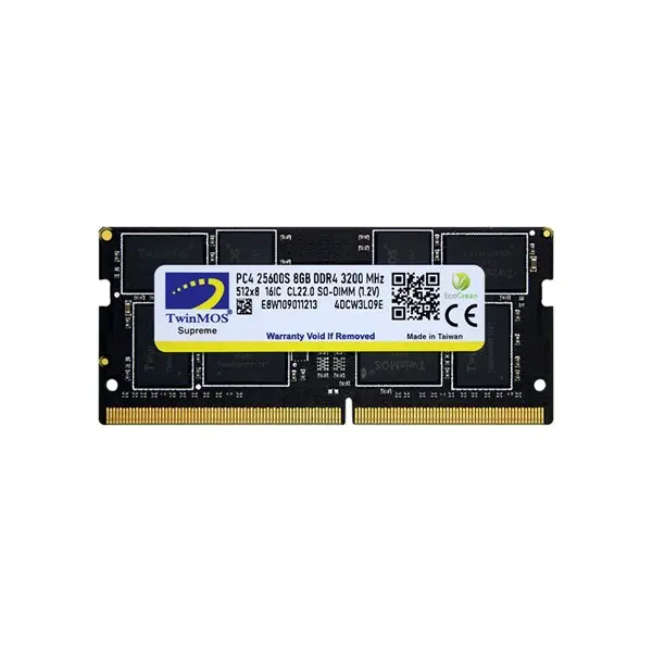 Twınmos 8Gb 3200Mhz Ddr4 Mdd48gb3200n Notebook Ram