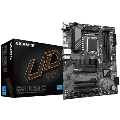 Gıgabyte B760-Ds3h-Ax-Ddr5 1700P Ddr5 Ses Glan Dp/Hdmı Sata3 Usb3.2 Atx