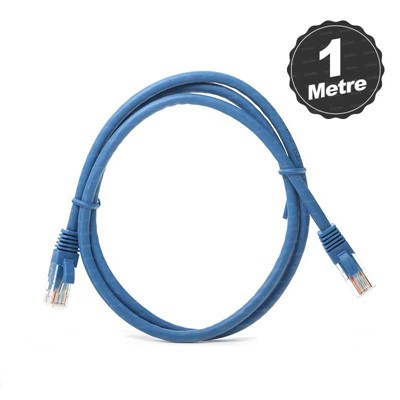 DARK DK-CB-NT6U100BU 1MT UTP CAT6 PATCH KABLO MAVİ AWG24/7