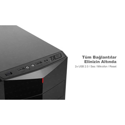TX K3 300W USB2.0 ATX BILGISAYAR KASASI (TXCHK3P300)