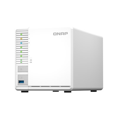 Qnap Ts-364-4G 4Gb 3 Slot 1X2.5Gbe Port Usb3.2 Nas Depolama Unıtesı