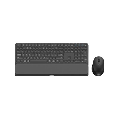 Phılıps Spt6607 Kablosuz  Klavye&Mouse Set Sıyah