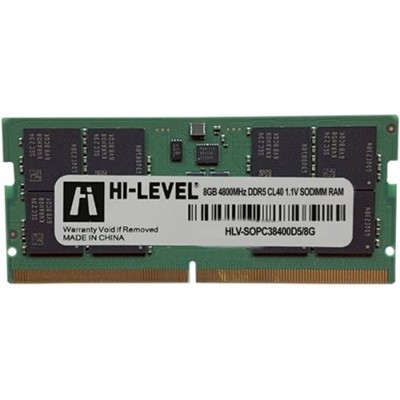 8 Gb Ddr5 4800Mhz Hı-Level Cl40 1.1V (Hlv-Pc38400d5-8G)