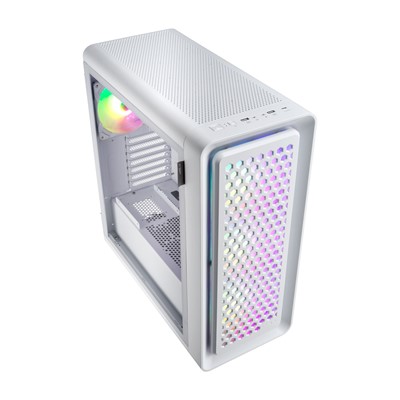 Fsp Cut 593 Premıum 1000W 80+ Gen5 Argb E-Atx Beyaz Gamıng Kasa Cut593p
