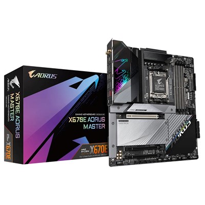 Gıgabyte X670e-Aorus-Master Am5 Ddr5 Ses Glan Dp/Hdmı/Usb Sata3 Usb3.2 E-Atx