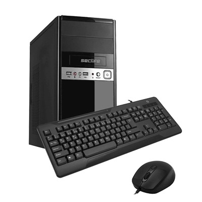 Seclife Sc-1048 I5-10400F 16Gb 512Gb Ssd 4Gb Gt730 Freedos Pc