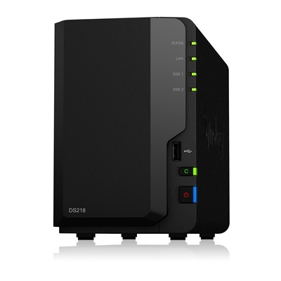 Synology Ds218 2Gb 2 Bay 1Xglan Depolama Ünitesi