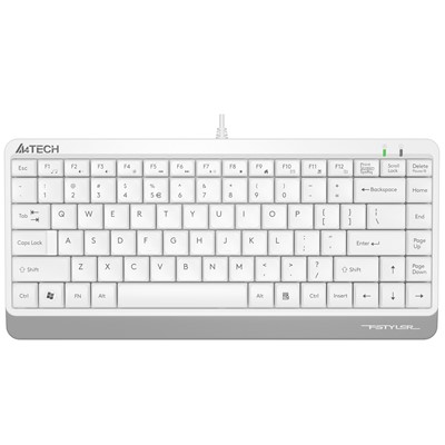 A4 TECH FK11 USB KABLOLU Q MULTIMEDIA MINI KLAVYE BEYAZ
