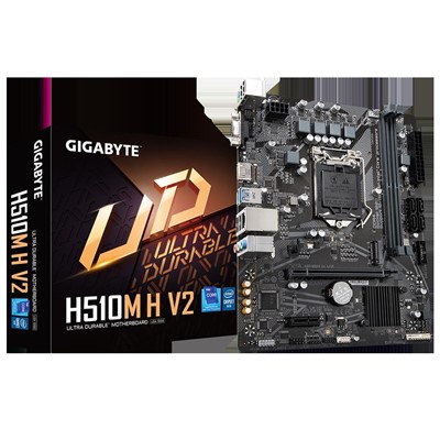 Gıgabyte H510m H V2 1200P Ddr4 Ses Glan Hdmı/Vga Sata3 Usb3.2 Matx