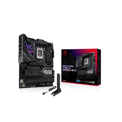 Asus Rog Strıx Z790e Gamıng Wıfı Iı 1700P Ddr5 Ses Glan Dp/Hdmı Sata3 Usb3.2 Atx