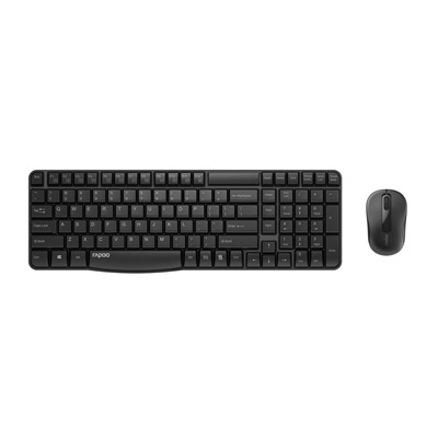 Rapoo X1800s Tr Kablosuz Standart Siyah Q Klavye+Mouse