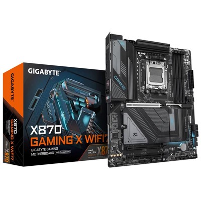 Gıgabyte X870-Gam-X-Wıfı7 Am5 Ddr5 Ses Glan Hdmı/Usb4 Sata3 Usb3.2 Atx