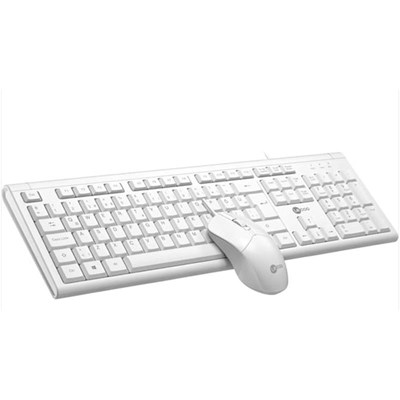 LECOO CM101 KABLOLU Q KLAVYE MOUSE SET BEYAZ