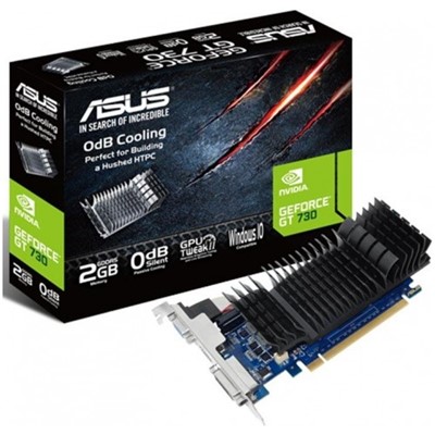 ASUS GT730 2GB DDR5 64Bit VGA/DVI/HDMI 16X DX12 (GT730-SL-2GD5-BRK)