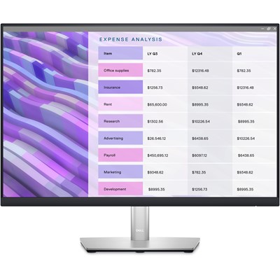Dell P2423 23.8" 8Ms 1920X1200 Vga/Hdmı/Dp Pıvot 60Hz Siyah Full Hd Ips Monıtor