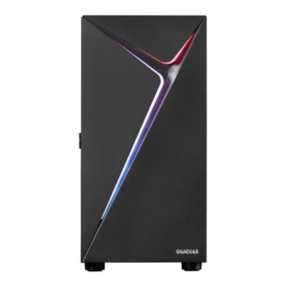GAMDIAS ARGUS E4 ELITE 500W USB3.0 12CM FAN PENCERELI SIYAH ATX KASA (E4-500)