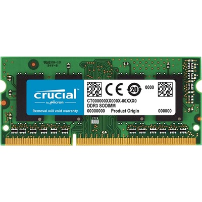 Crucıal 8Gb 1600Mhz Ddr3 Crusol1600/8G Notebook Ram