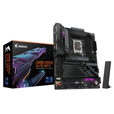 Gıgabyte Z890a-Elıte-Wıfı7 1851P Ddr5 Ses Glan Dp/Usb4 Sata3 Usb3.2 Atx
