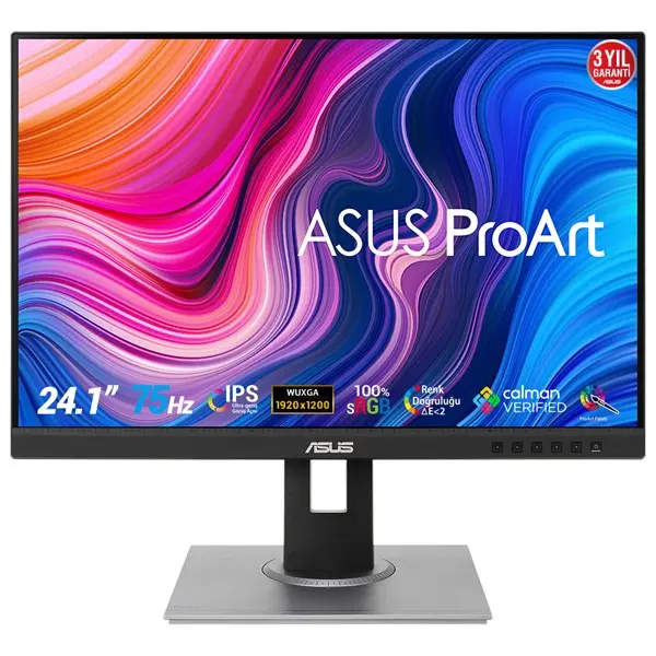 Asus Proart Pa248qv 24.1" 5Ms 1920X1080 Vga/Hdmı/Dp Mm Vesa Led Monıtor