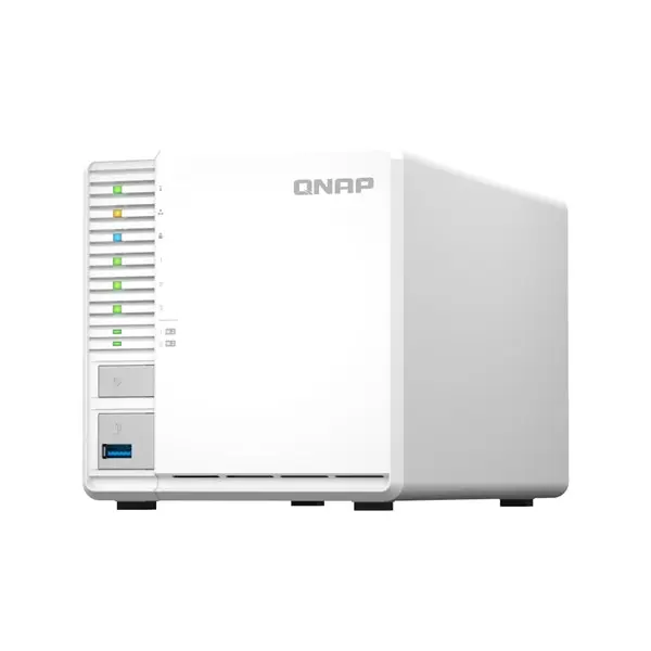 Qnap Ts-364-4G 4Gb 3 Slot 1X2.5Gbe Port Usb3.2 Nas Depolama Unıtesı