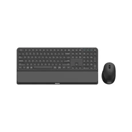 Phılıps Spt6607 Kablosuz  Klavye&Mouse Set Sıyah