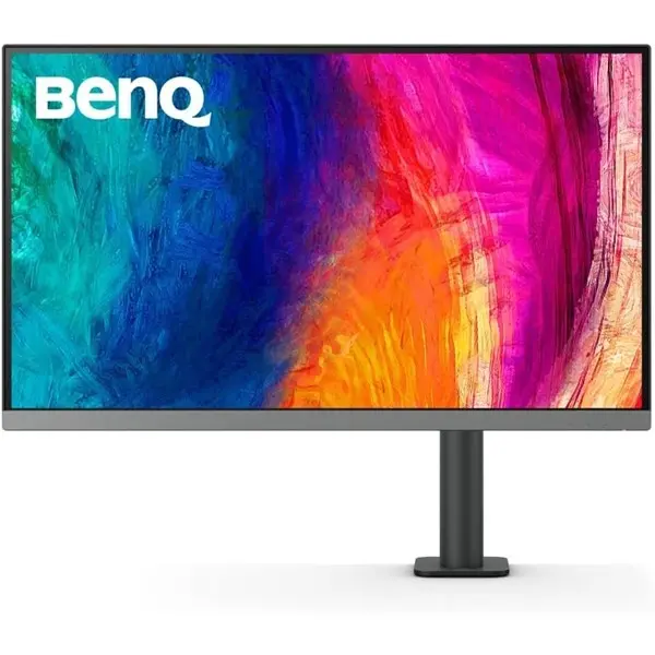 Benq Pd2706ua 27" 5Ms 4K Hdr 3840X2160 Dp/Hdmı/Type-C Pıvot Srgb Rec709 Dualvıew Ergo Arm Tasarım Monitör