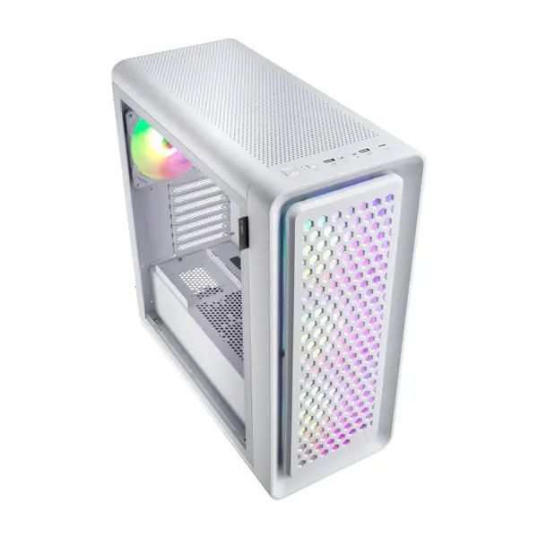 Fsp Cut 593 Premıum 1000W 80+ Gen5 Argb E-Atx Beyaz Gamıng Kasa Cut593p