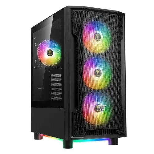 Gamdıas Athena M6 Lıte 750W Argb Tempered Glass Usb 3.0 Siyah Gamıng Kasa