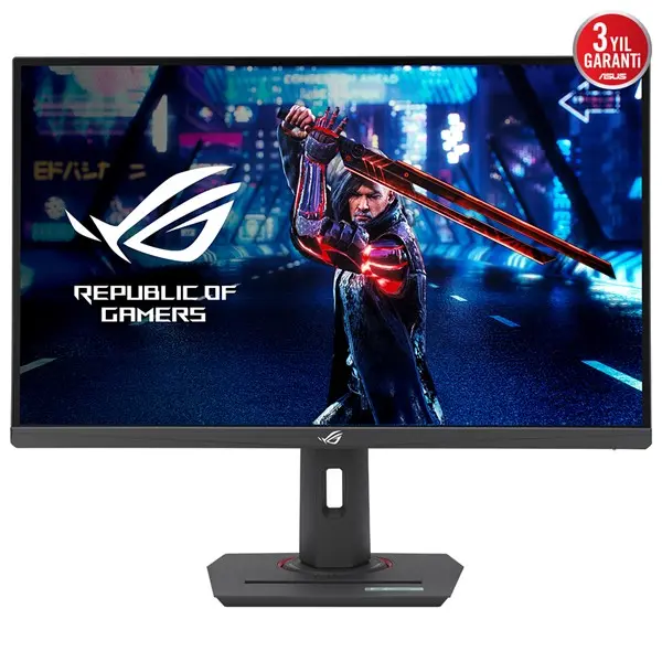 Asus Rog Strıx Xg27acs 27" 1Ms 180Hz Qhd 2560X1440 Dp/Hdmı/Type-C Vesa Pıvot Ips Led Gamıng Monıtor