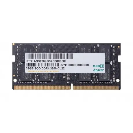 Apacer 32Gb 3200Mhz Ddr4 Es.32G21.Psı Notebook Ram