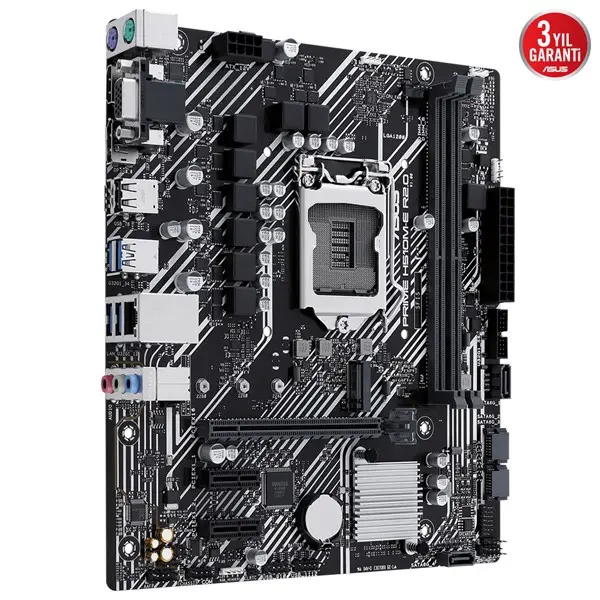 Asus Prıme H510m-E R2.0 2Xddr4 Vga/Dp/Hdmı 1Xglan 1Xm.2 1200Pin Anakart
