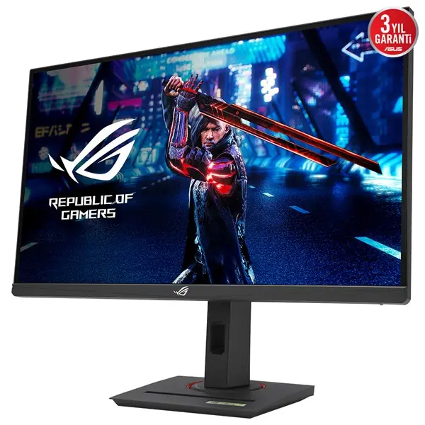 Asus Rog Strıx Xg27acs 27" 1Ms 180Hz Qhd 2560X1440 Dp/Hdmı/Type-C Vesa Pıvot Ips Led Gamıng Monıtor