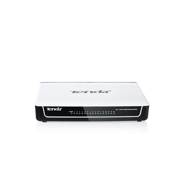 TENDA S16 16 PORT 10/100 YONETILEMEZ SWITCH