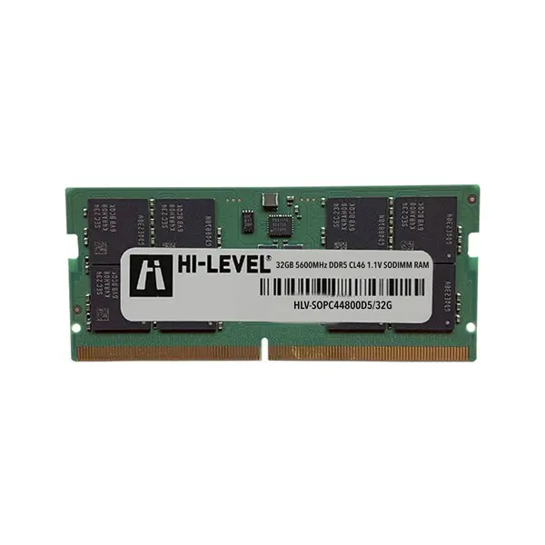Hı-Level 32Gb 5600Mhz Ddr5 1.1V Hlv-Sopc44800d5/32G Notebook Ram