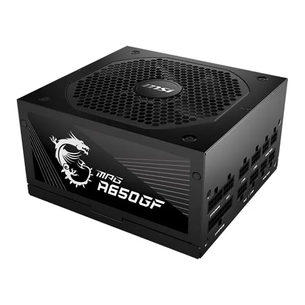 MSI MPG 650W 80+GOLD 14CM FAN GUC KAYNAGI (MPG A650GF)