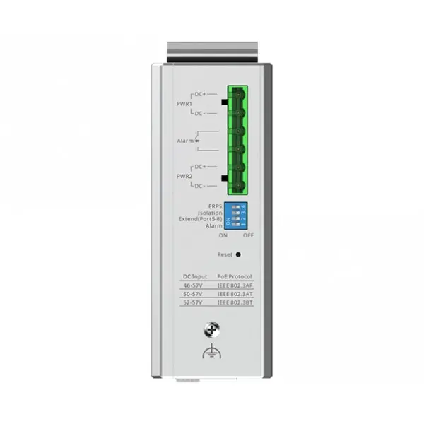 Ruıjıe Reyee Rg-Nıs2100-8Gt2sfp-Hp 8 Port 10/100/1000 8 Port Poe 2 X Sfp 240 Watt Rujıe Cloud Yonetılebılır Endüstriyel