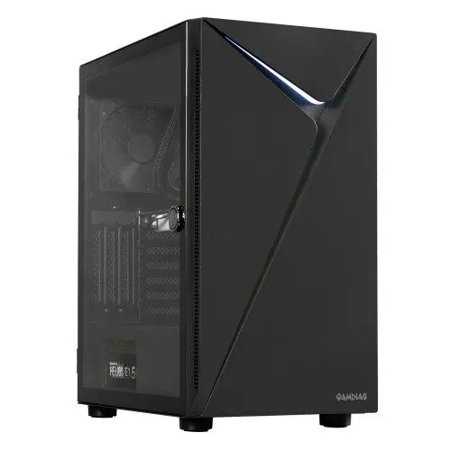 GAMDIAS ARGUS E4 ELITE 500W USB3.0 12CM FAN PENCERELI SIYAH ATX KASA (E4-500)