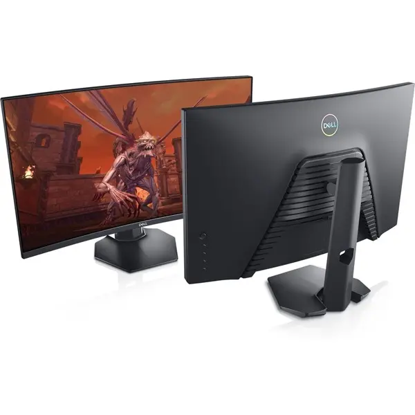Dell S2721hgfa 27" 1Ms 144Hz Fhd Hdmı/Dp Pıvot Curved Led Gamıng Monıtor