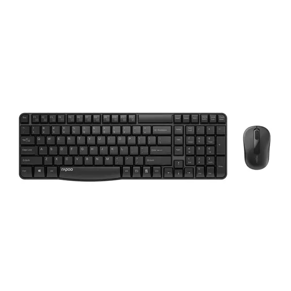 Rapoo X1800s Tr Kablosuz Standart Siyah Q Klavye+Mouse