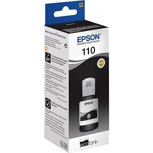 Epson 110 C13t03p14a Siyah Mürekkep