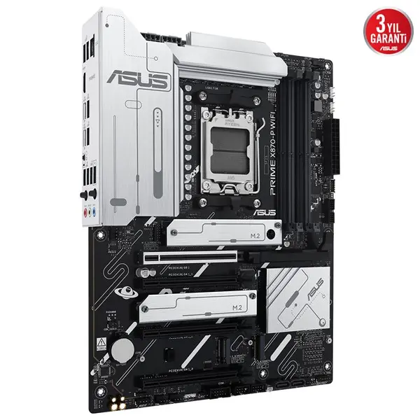 Asus Prıme X870-P Wıfı 4Xddr5 Dp/Hdmı 4Xm.2 Am5 Anakart