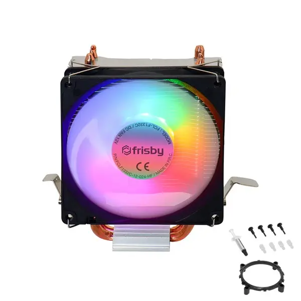 Frısby Fcl-F1332c Lga1700/Am5 Soket Bakır Taban İşlemci Fanı