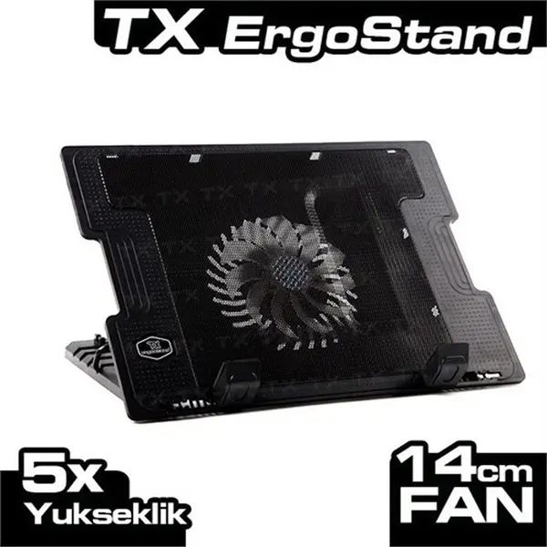 Tx Txacnbergst Siyah 9"-17" Notebook Soğutucu