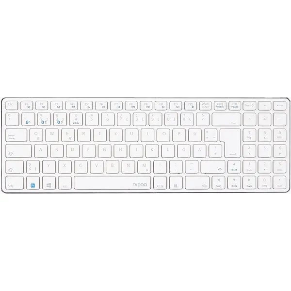 Rapoo 9300M Bluetooth Multimedya Beyaz Slım Q Klavye+Mouse